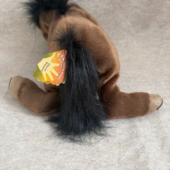 Folkmanis Brown Horse Hand Puppet Plush Realistic Play Animal Toy 18” with tags - Picture 6 of 7